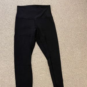 Black lululemon align leggings